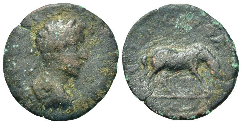 Commodus (177-192). Troas, Alexandria. Æ (21,3mm, 3.2g). Laureate head of Commod...