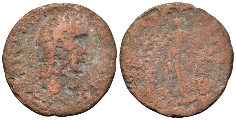 Antoninus Pius (86-161). Æ As (26,9mm, 6.8g). Uncertain mint. To be catalog.