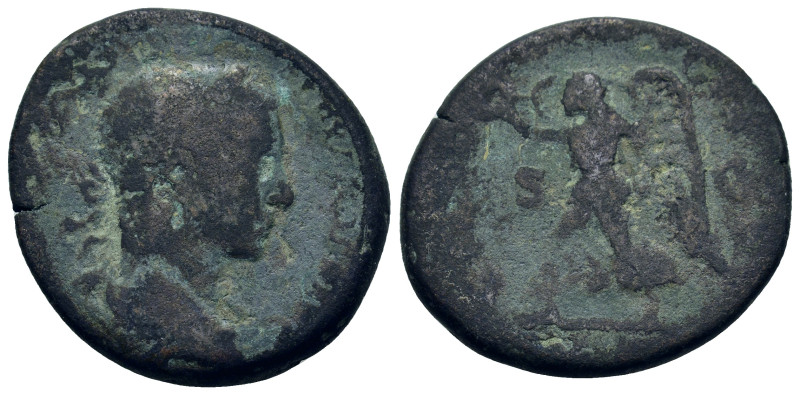 Severus alexander (222-235). Æ As (24,9mm, 9.7g). Laureate head r. with slight d...