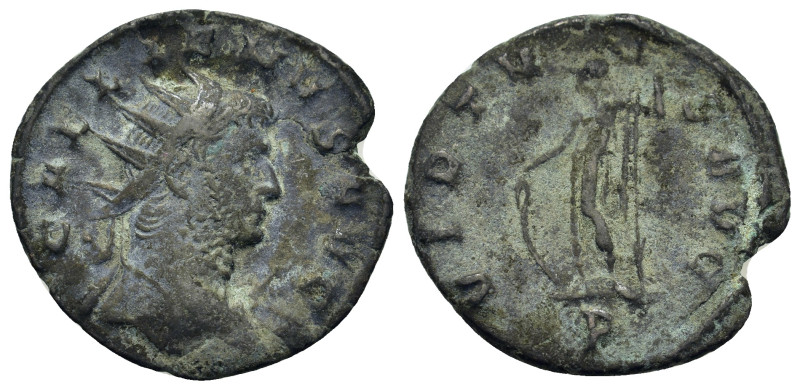 Gallienus (253-268). Æ Antoninianus (21mm, 2.8g). Mediolanum. Radiate bust r., d...