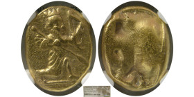 ACHAEMENID EMPIRE. Time of Xerxes II-Artaxerxes II. Gold Daric. NGC-CH VF.