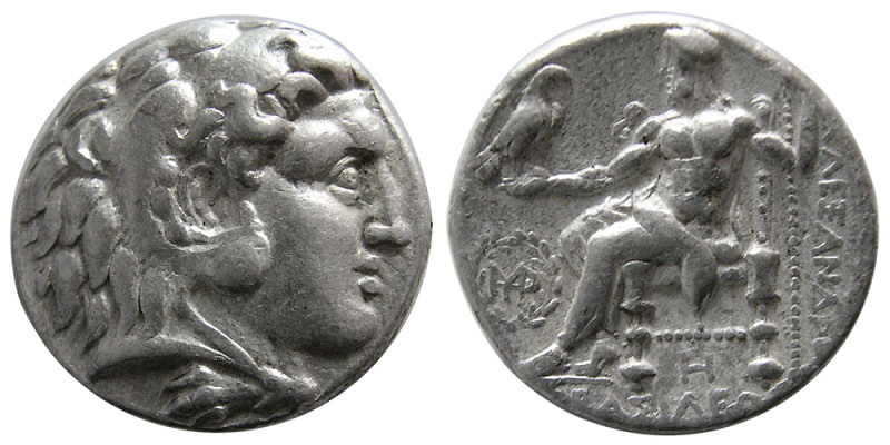 KINGS of MACEDON. Alexander III ‘the Great’, 336-323 BC. AR Tetradrachm (16.95 g...