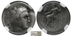 KINGS of MACEDON, Alexander III. (336-323 BC.) AR Drachm. NGC-VG.