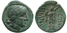THRACE, Mesembria. Circa 175-100 BC.  Æ.