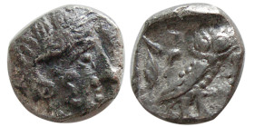 ARABIA, Southern: Saba'. Late 4th–mid 2nd centuries BC. AR Obol. Rare.