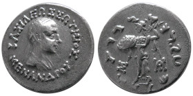 BAKTRIAN KINGS, Menander I, 165/55-130 BC. AR Tetradrachm