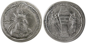 SASANIAN KINGS. Bahram (Varhran) I, 273-276 AD. AR Drachm