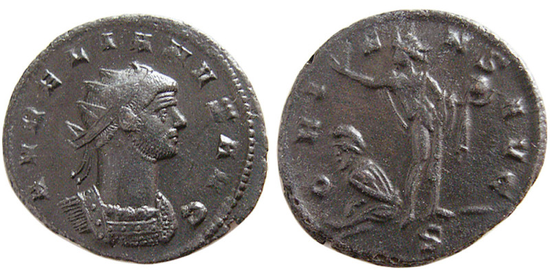 ROMAN EMPIRE. Aurelian. 270-275 AD. BI Antoninianus (3.72 gm; 20 mm). Mediolanum...