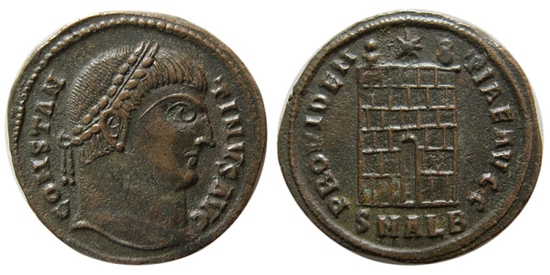 ROMAN EMPIRE, Constantine I, 307-337 AD. Æ Follis (3.28 gm; 19 mm). Nicomedia mi...