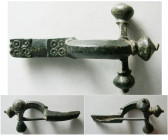 ROMAN EMPIRE, Circa 4th-5th. Century AD. Bronze Fibula.