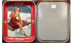 VINTAGE 1941, ORIGINAL COCA COLA TRAY. Rare.