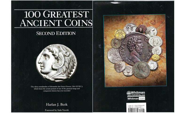 "100 GREATEST ANCIENT COINS", 2nd Edition. Harlan J. Burke. Brand New with dust ...