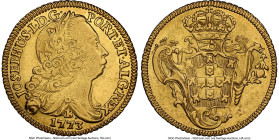 Jose I gold 6400 Reis 1773-B AU55 NGC, Bahia mint, KM172.1, LMB-403. A lustrous example with well-preserved and fully struck motifs. HID09801242017 © ...