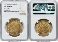 Jose I gold 6400 Reis 1772-R AU Details (Cleaned) NGC, Rio de Janeiro mint, KM172.2, LMB-440. A luminous champagne offering. HID09801242017 © 2023 Her...