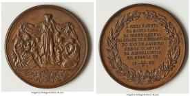 "Creation of the Asylum of Mercy" bronze Medal 1889-Dated UNC, 41mm. 35.29gm. HID09801242017 © 2023 Heritage Auctions | All Rights Reserved