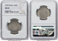 Republic 100 Reis 1898 MS64 NGC, Rio de Janeiro mint, KM492, LMB-042. HID09801242017 © 2023 Heritage Auctions | All Rights Reserved