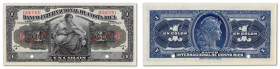Costa Rica - Banque Internationale
Spécimen du 1 colón

 ND (1918) - A/000000

"SPECIMEN" tamponné deux fois en rouge au recto.

2 perforations...