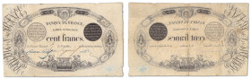 France - Banque de France
100 Francs Type 1848 définitif transposé 

13 Mars 1856 - 14.O/683

Rarissime, seulement 10 exemplaires répertoriés don...