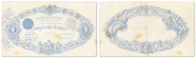 France - Banque de France
500 francs Type 1863 Bleu à indices noirs

10 septembre 1875 - S82/170

Le seul exemplaire répertorié pour cette année ...