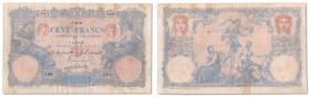 France - Banque de France
100 francs 

1er Décembre 1892 - Y.169/881

Billet de réserve non émis. 

Rarissime, seulement 4 à 5 exemplaires conn...