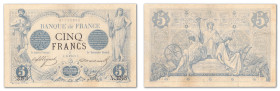 France - Banque de France
5 francs Noir

14 décembre 1873 - A.3245/383

Le capricorne est rajouté au dessus du sagittaire.

Dune insigne rareté...