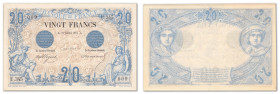 France - Banque de France
20 Francs 

22 Juillet 1875 - U345/009

Fayette 09(02) - Pick 61a

TTB/SUP - XF/AU