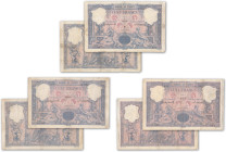 France - Banque de France
Lot de 3 billets du 100 francs bleu et rose 

1890, 1891, 1895

Fayette F21 - Pick 65b et 65c

B à TB - F/VF