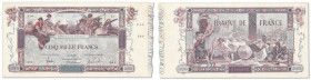 France - Banque de France
Spécimen sur billet coursable du 5000 francs Flameng

2=1=1918 - U.1/590

Rarissime.

"SPECIMEN" en perforation

Qu...
