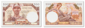 France - Trésor Public
Épreuve non filigranée du 100 francs Trésor Public type 1955

ND (1947) - Sans alphabet - Sans numérotation

D'une grande ...