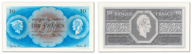 France - Banque de France
Épreuve du 10 francs - Non émis

ND (1946) - A/000000 

D'une insigne rareté et d'une qualité remarquable

Fayette 20...