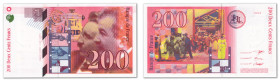 France - Banque de France
Épreuve filigranée du 200 Francs Frères Lumière

1995 - Sans alphabet - Sans numérotation - Bruneel, Bonnardin et Vigier....