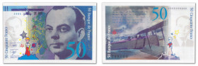 France - Banque de France
Vème République (1959 à nos jours)

Épreuve du 50 francs Saint-Exupéry non émis.

1984 - Roger Pfund - H.88/198000

T...