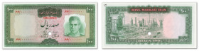 Iran - Banque Markazi
Spécimen du 100 rials

ND (1969) - Série 66 - N° 000000

"SPECIMEN" imprimé en rouge au recto.

1 perforation. 

Numéro...