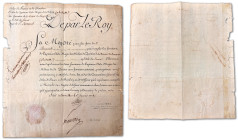 Isles de France et de Bourbon - Ile Maurice
Installation du Capitaine Brunet aux milices du quartier de la Rivière du Rempart (à La Suitte) 

1er J...