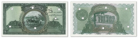 Turquie - Ministère des finances
Spécimen filigrané de la livre 

ND (1926 / AH1341) - Sans alphabet - Sans numérotation - Sans signatures

6 per...