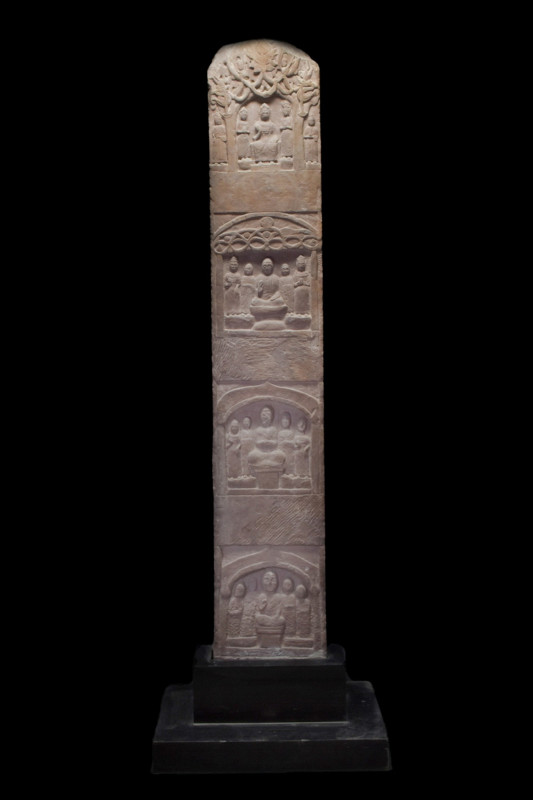 CHINESE BUDDHIST STELE

 Northern Wei Dynasty, Ca. 386-534 BC
 An exceptional...