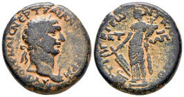 Roman Provincial, Judaea. Tiberias. "Sestertius", Trajan AD 98-117.