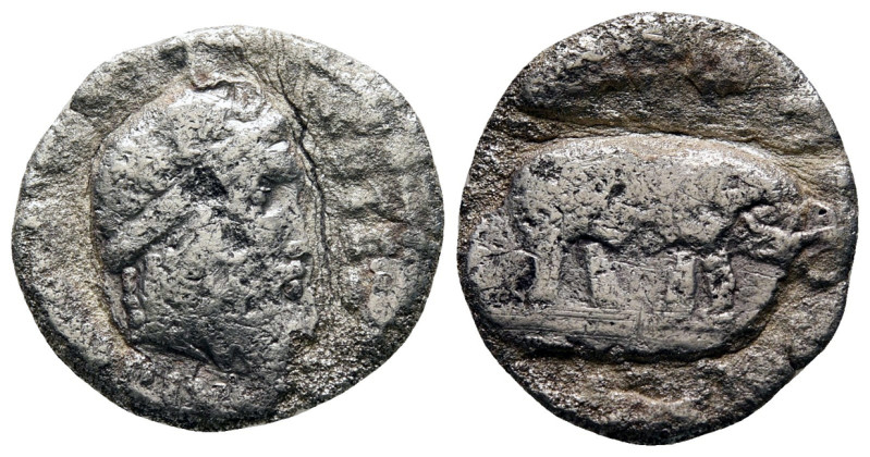 Imperatorial period, proconsul Caecilius Metellus Pius Scipio, "imperator", an o...