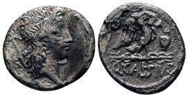 Roman Republic. Denarius. Q. Cassius Longinus, 55 BC