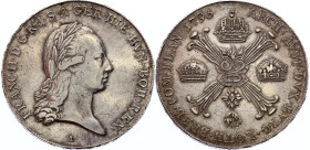 Austrian Netherlands 1 Kronenthaler 1793 A