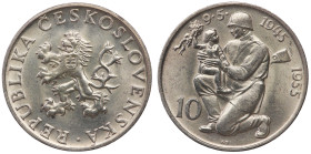 Czechoslovakia 10 Korun 1955