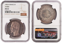 France 5 Francs 1852