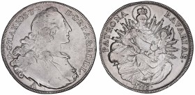 German States Bavaria 1 Thaler 1765 A