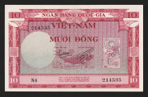 South Viet Nam 10 Dong 1955
