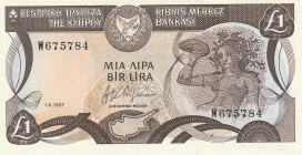 Cyprus 1 Pound 1987