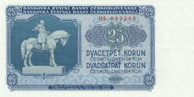Czechoslovakia 25 Korun 1953
