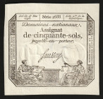 France 50 Sols 1793