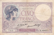 France 5 Francs 1932