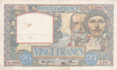 France 20 Francs 1940