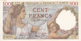 France 100 Francs 1941